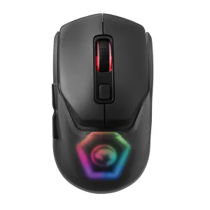 Mice MARVO FIT PRO G1W Wireless Gaming And Office Mouse 7 Color Backlight Adjustable DPI USB Mice For Computer With Two Size Of Grips