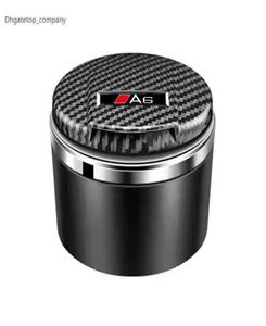 A3 A4 A5 A7 A7 A8 Q3 Q5 Q5 Q7 Q8 ABT ASH TRAY PORTABLE ASHTRAY7345715用の青いLEDシガーアッシュトレー付きの新しい車アッシュトレイ