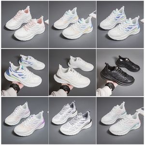 Sapatos clássicos mulheres caminhadas novos homens correndo sapatos planos sola macia moda branco preto rosa bule esportes confortáveis z42 gai