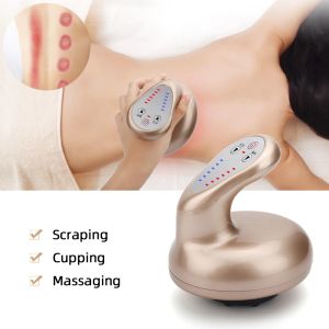 Relaxation Electric Cupping Massager Vacuum Suction Cups Ems Ventosas Anti Cellulite Magnet Therapy Guasha Scraping Fat Burner Slimming