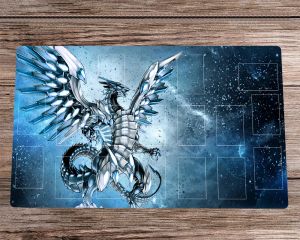 Pads Yugioh TCG CCG Playmat Blueeyes Chaos Max Dragon Card Game Mat Strefes Free Bag Antislip Guma Mat Mat Mousepad 60x35cm