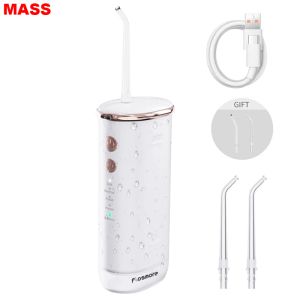 Branqueamento irrigador oral portátil dental água flosser usb recarregável jato de água dente picareta ferramentas limpeza eletrodomésticos 4 jato