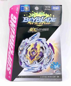 Beyblades Metal Fusion Takara TOMY BEYBLADE Super King B-168 Furious Holy Gun Overlord Blast Battle Gyro Top Toy for Childs Gift L240306