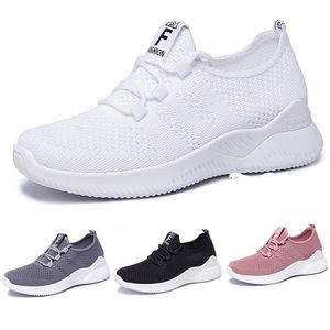 Sapatos para mulher 2024 novo lazer tênis de corrida para comércio exterior sapatos femininos respirável única sola macia sapatos esportivos 33