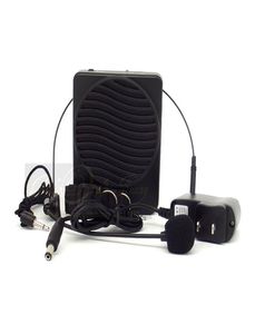 Mini altoparlante da cintura da 25 W con microfono Amplificatore vocale Booster Megafono Altoparlante portatile per insegnare la guida turistica Pro4511192