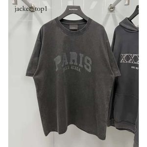 Paris skjorta ny balanace t shirt kvinnor trend skjorta mäns plus size hoodies tröjor bomullsmän golf t-shirt balanace tomt broderad hög kvalit skjorta 7947