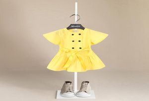 5pcllot Ubranie dla dzieci Dziewczynki Dress Dress Sukienki dla dzieci Yellow 16t Sylvia 6698616101329981230