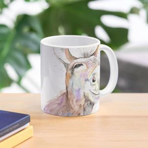 Tassen Donny der Esel Kaffeetasse Niedliche individuelle Tasse aus Glas