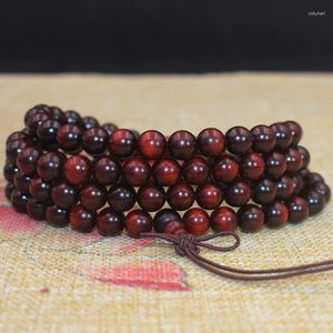 Strand Rhinoceros Horn Rosewood 0.8 Beads High Density 108 Small Leaves Scattered Crafts
