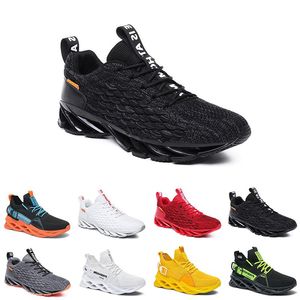 Runningskor Spring Autumn Summer Pink Red Black White Mens Low Top Breattable Soft Sole Shoes Flat Sole Men Gai-8