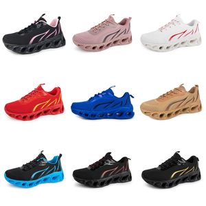 2024 women GAI running shoes men black navy mens trainers sports purple Brown light yellow Breathable shoes outdoor Three