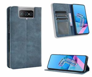Wallet Leather Cases For Asus Zenfone 9 ZENFONE 7 Pro ZS670KS Case Magnetic Book Stand Card Asus Zenfone 8 Flip Rog Phone 5 5s Cov6794230