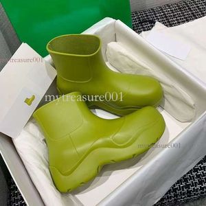 2024 Italy Designer Bottegaly Venetaly Botega Boots Puddle Bomber Mens Shoes Ankle Boot Venetas Star Style Lace Up Booties Grass Green Egg York String Deep Blue 967