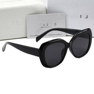 Toppdesigner Solglasögon Retro Cat Eye Men Kvinnor Solglasögon Oval French High Street Drop Delivery Fashion Eyewear