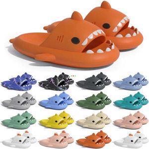 Free Shipping Designer shark slides sandal GAI slipper sliders for men women sandals slide pantoufle mules mens womens slippers trainers sandles color243