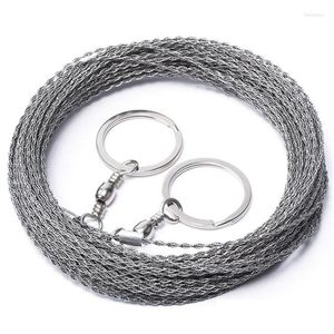 Hand Tools Outdoor Hand-Dn Rope Saw 304 Stainless Steel Wire Cam Life-Saving Woodworking Super Fine 5M Drop Delivery Mobiles Motorcy Dhfyr