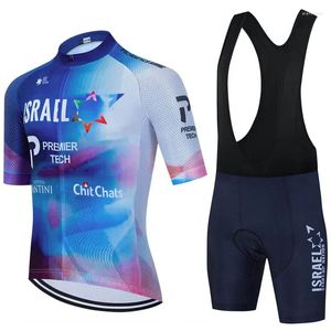 Racing sätter mäns cykelkläder 2024 Summer Short Sleeve Jersey Mtb Bike Suit Cykelkläder Ropa Ciclismo Hombre