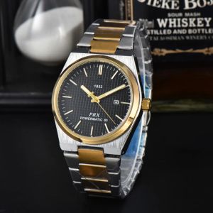 2024 Top Brand 40mm WristWatches Men mens Watches Six needles Quartz Watch 1853 Luxury wrist-watch Steel Strap Fashion PRX designer watches bracelet tis013