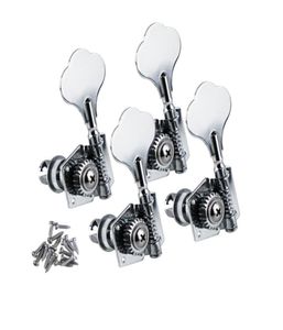 Bass Open Style Tuning Pegs Key Machine Heads Guitar Accessories for Fender JB Replacement Silver1738753