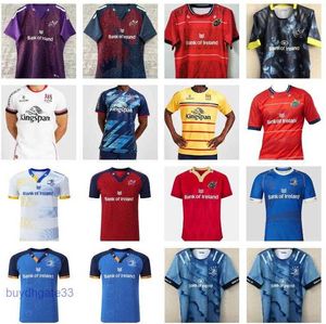 Herren T-Shirts 2023 2024 Munster City Rugbvy Jersey Leinster LEAGUE Trikot National Home Court Auswärtsspiel 22 23 24 Shirt POLO Deutschlands T-Shirt Irland Rot Blau Top T SH 5XKH