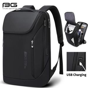 BANGE Anti-Diebstahl-wasserdichter Laptop-Rucksack 17 Computertasche Reisegeschäft Wanderrucksäcke Schulrucksack Mochila für Männer 240229