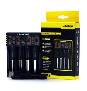 Liitokala 18650 Battery Charger 2 4 Slots USB Smart Chargers For 1865026650183501634018500AAAAA NiMH Lithium Battery Lii4022720643