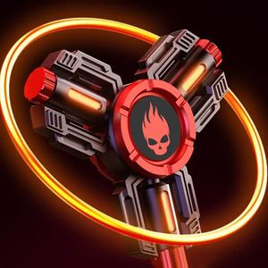 Mechanical Armor Luminous Alloy Fidget Spinner EDC Metal Fidget Toys ADHD Hand Spinner Glowing in the Dark Anxiety Stress Relief 240228