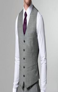 2019 New Light Grey Formal Men039s Waistcoat New Arrival Fashion Groom Vests Casual Slim Fit Vest 6219979601