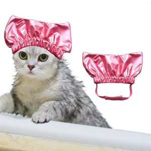 Dog Apparel Taking Shower With Adjustable Pet Cap For Ears- Cats Bath Strap Dogs Year Outfit