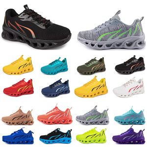 spring men women shoes Running Shoes fashion sports suitable sneakers Leisure lace-up Color black white blocking antiskid big size GAI 819