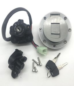 Interruptor de ignição para motocicleta, tampa de gás de combustível, conjunto de chave de bloqueio de assento para yamaha yzf600r 19962003 xjr400 199320027394034