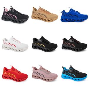 Klassische Männer Frauen Laufschuhe GAI Schwarz Weiß Lila Rosa Grün Marineblau Hellgelb Beige Fuchsia Nude Pflaume Herren Trainer Weibliche Sport Turnschuhe Jun21