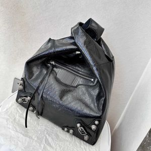 Le-Cag hobo Bucket Bag Arena Leather Designer Hardware Handbag Removable Mirror quality Crossbody Shoulder Motorcycle Bag 240215
