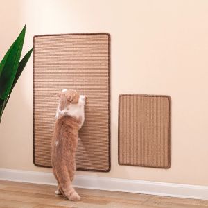 Scratchers Cat Scratcher Sisal Mat Board Cats Tree Cat Scratch for Sharpen Nails Scraper Cat scratching post Sofa Mats Furniture Protector