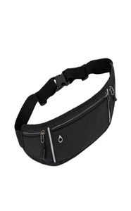 Outdoor Bags Men Women Phone Breathable Mesh 3 Pockets Earphone Jack Storage Holder Oxford Cloth Sports Waist Pack Running Bag Gym6197280