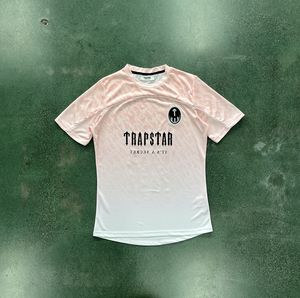 T-Shirt Trapstar Short US Aize S-XL Luxus-T-Shirt Herren Damen Designer-T-Shirts Kurzer Sommermode Lässig mit Markenbrief Hochwertiges Designer-T-Shirt