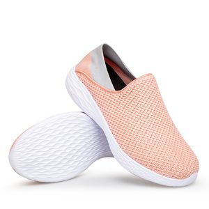 Män kvinnor loafers rinnande skor mjuk komfort svarta vit beige mörkgrå röd lila gröna gula mens tränare slip-on sneakers gai storlek 39-44