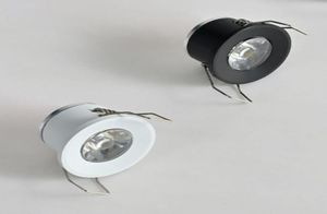 LED Mini Downlight Dolap Nokta Işığı Altında 1W 3W Tavan Gömülü Lamba için AC85265V Sürücü ile Aşağı Işıklar 31mm3664708