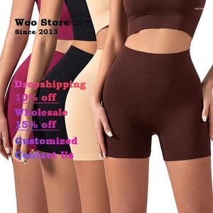 Damenhöschen Woo Store Seamless BoyShort Shaper Shorts mit hoher Taille Shapewear BuLift Traceless Sicherheitsunterwäsche WSSS-35