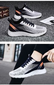 2024 scarpe da uomo nuove primavera scarpe sportive traspiranti all'ingrosso vendite dal vivo maschili scarpe casual con suola morbida 44