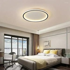 Plafoniere Moderna Luce a LED Semplice Soggiorno Decorazione della casa Lampada da pranzo Cucina Camera da letto Illuminazione interna dimmerabile