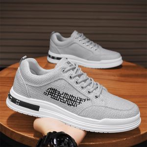 Moda Uomo Donna Mesh Scarpe da corsa Soft Comfort Neri Bianco Beige Grigio scuro Viola Marrone Verde Giallo Scarpe da ginnastica da uomo Scarpe da ginnastica piatte sportive GAI