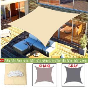 Nets 300D waterproof sunshade sunshade sail is suitable for outdoor gardens, beaches, camping, courtyards, swimming pools, sunshades,
