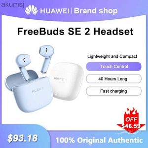 Cell Phone Earphones New Huawei FreeBuds SE 2 Wireless Bluetooth Headset Touch Control Sports Earphones HD Sound Quality Stereo Universal Headphones YQ240304