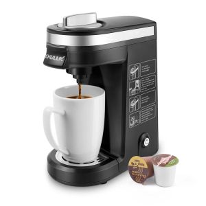 Araçlar Taşınabilir Kcup Kahve Makinesi Maker Kapsülü Espresso Cafetera Pod Brewer 360ml Rezervuarlı Tek Bardak Kapsülü