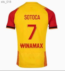 Fotbollströjor Maillot 23 24 RC Lens Home Yellow Saint-Barbe Special Kakuta Openda Ganago Sotoca Fofana Football Shirt 2023 2024 Hommesh240308