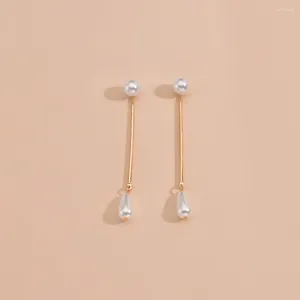 Dangle Earrings Renaissance Fashion Commuter Pearl Long Tassels for Women Y2Kアクセサリー卸売取引