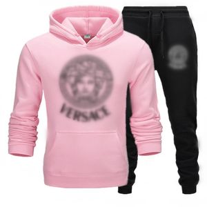 Uomini set di tute di design tracce di tute da jogging oversize per jogging con cappuccio con cappuccio Sports abiti mimetizzati hip hop sciolto cotone spesso m-3xl di grandi dimensioni