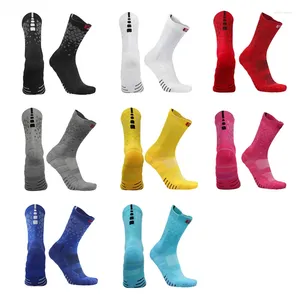 Herrensocken, Unisex, Sport, Basketball, cool, Elite, Fußball, kniehoch, verdickter Handtuchboden, Radfahren, Laufen, Erwachsene