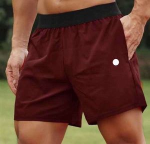 Men Yoga Sports Shorts Outdoor Fitness Quick Dry Shorts Solid Color Casual Running Quarter Pant433543